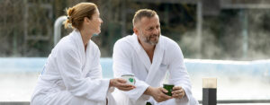 Silvester im Bademantel in der Therme der Ruhe